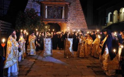 Griechenland zum orthodoxen Osterfest